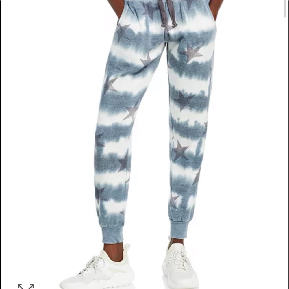 Vintage Havana Star Print Tie Dyed Joggers